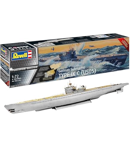 Amazon.com: Revell 05100 U-Boat Typ VIIC/41 Plastic Model Kit